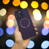 DEEP PURPLE MAGSAFE SILICON CASE